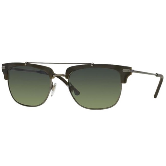 Burberry Accessories - Burberry 4202Q 3537/T4 Brushed Gunmetal Sunglasses
